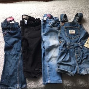 Toddler girls jean bundle